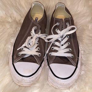 EUC Converse in grey.